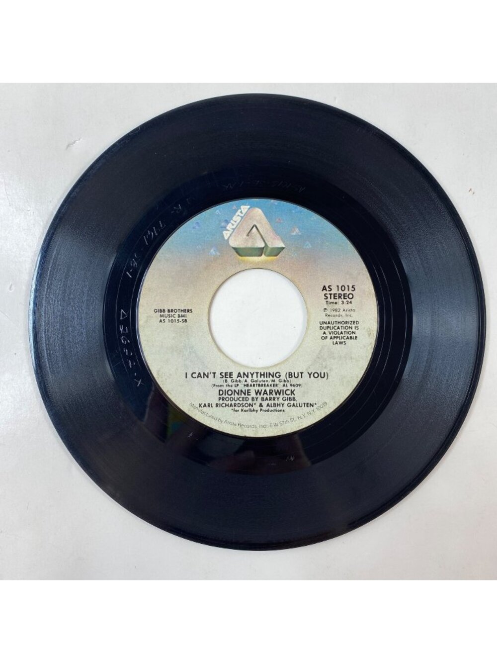 Vintage Dionne Warwick 45 Rpm Single Vinyl Record Heartbreaker Comedy Gold